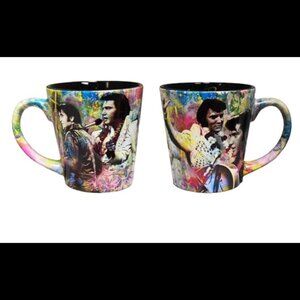 Midsouth Products Elvis Presley Mug With Color Collage